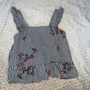 ❌SOLD❌ NASTY GAL- Gingham tank